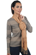 Cashmere & Seta cashmere donna scialli platine cammello ocra 204 cm x 92 cm